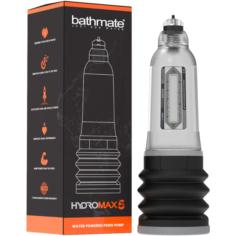 Bathmate Hydromax5 Pompa per Pene Idraulica Trasparente – immagine 2