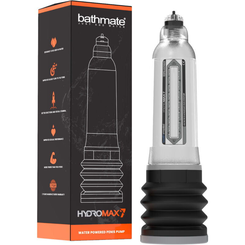 Bathmate Hydromax7 Pompa per Pene Idraulica Trasparente – immagine 2