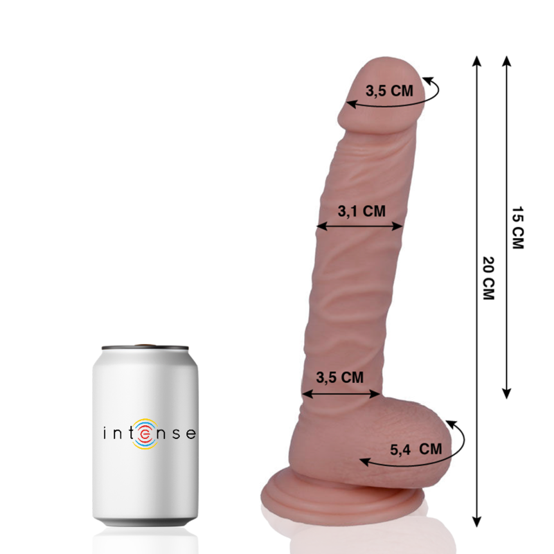 Mr Intense 19 Dildo Realistico 20 cm Ø 3,1 cm