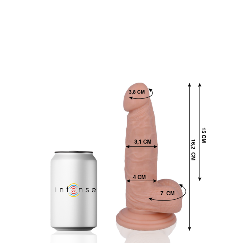 Mr Intense 4 Dildo Realistico 16,2 cm Ø 3,1 cm