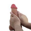 Pretty Love Sliding Skin dildo realistico 23,4 cm marrone – foto 3