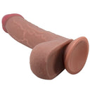 Pretty Love Sliding Skin dildo realistico 23,4 cm marrone