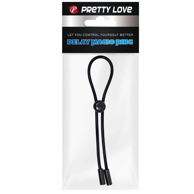 Pretty Love Anello Regolabile per Pene e Testicoli con Cordoncino – immagine 4