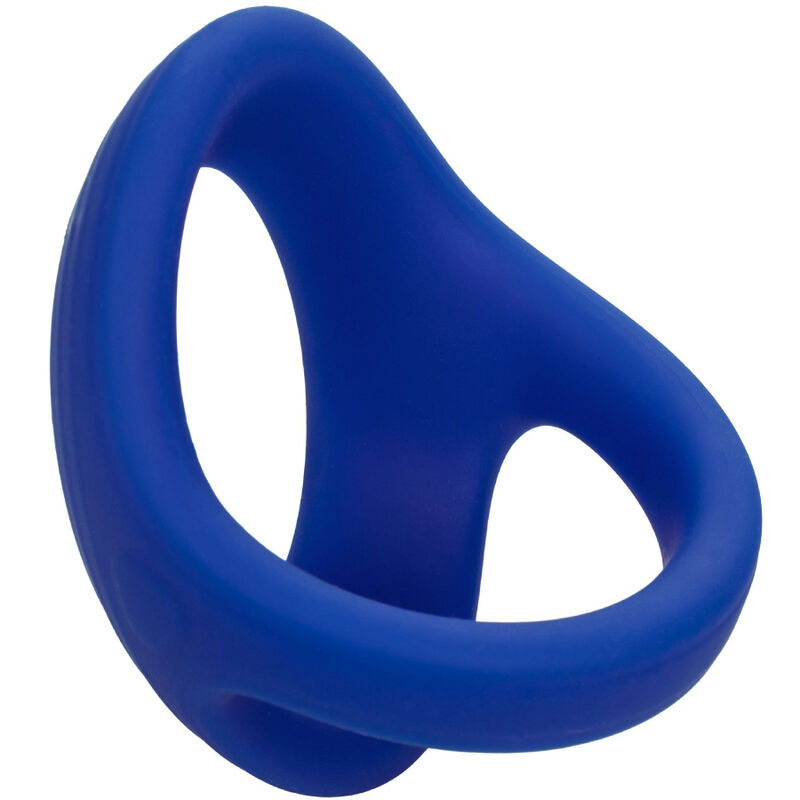 CalExotics Admiral Doppio Anello Pene e Testicoli Blu – immagine 2