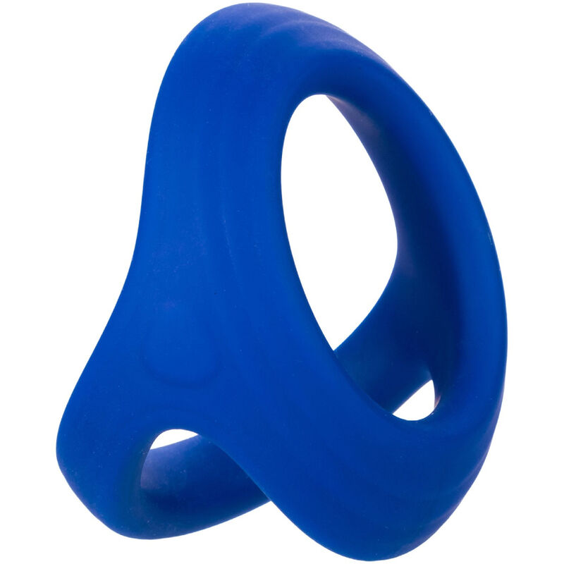 CalExotics Admiral Doppio Anello Pene e Testicoli Blu