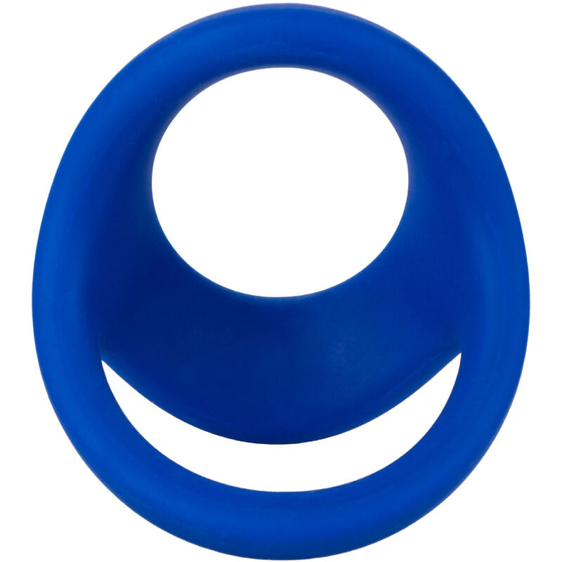 CalExotics Admiral Doppio Anello Pene e Testicoli Blu – immagine 3