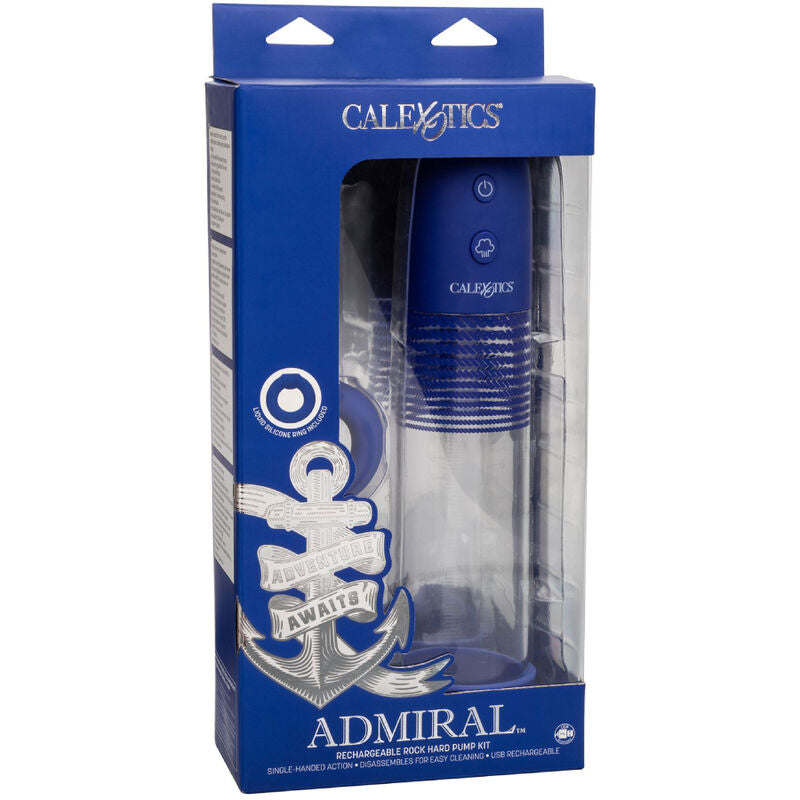CalExotics Admiral Rock Hard Kit Pompa Automatica Ricaricabile – immagine 6