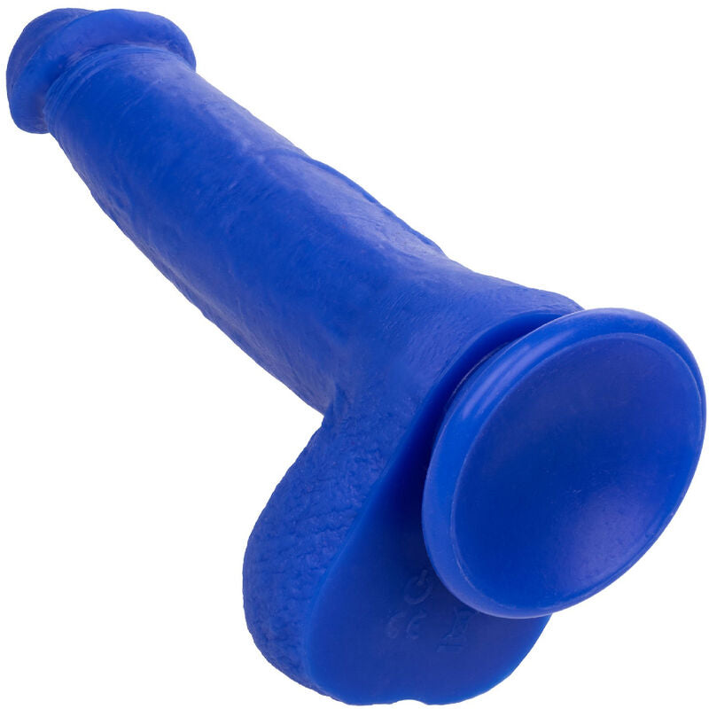 CalExotics Admiral Captain Vibratore Realistico in Silicone Liquido Blu – immagine 3