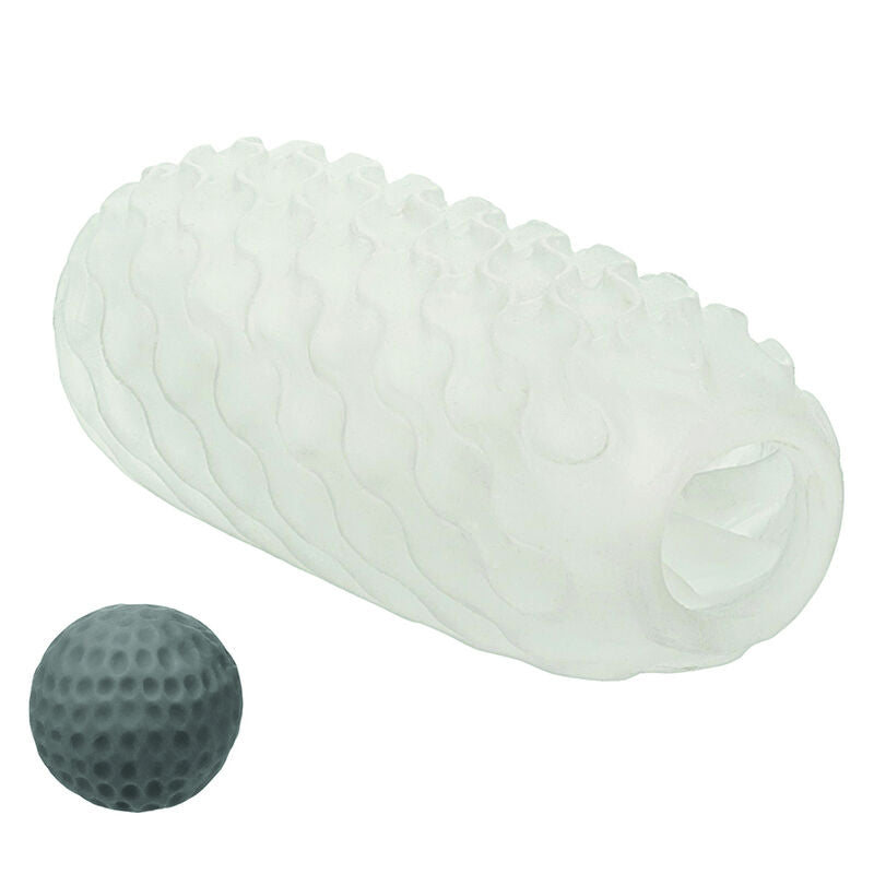 CalExotics Boundless Squishy Ball Stroker Reversibile Giallo – immagine 9