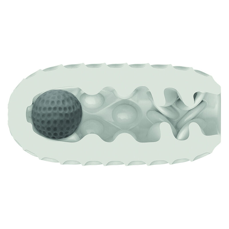 CalExotics Boundless Squishy Ball Stroker Reversibile Giallo – immagine 10