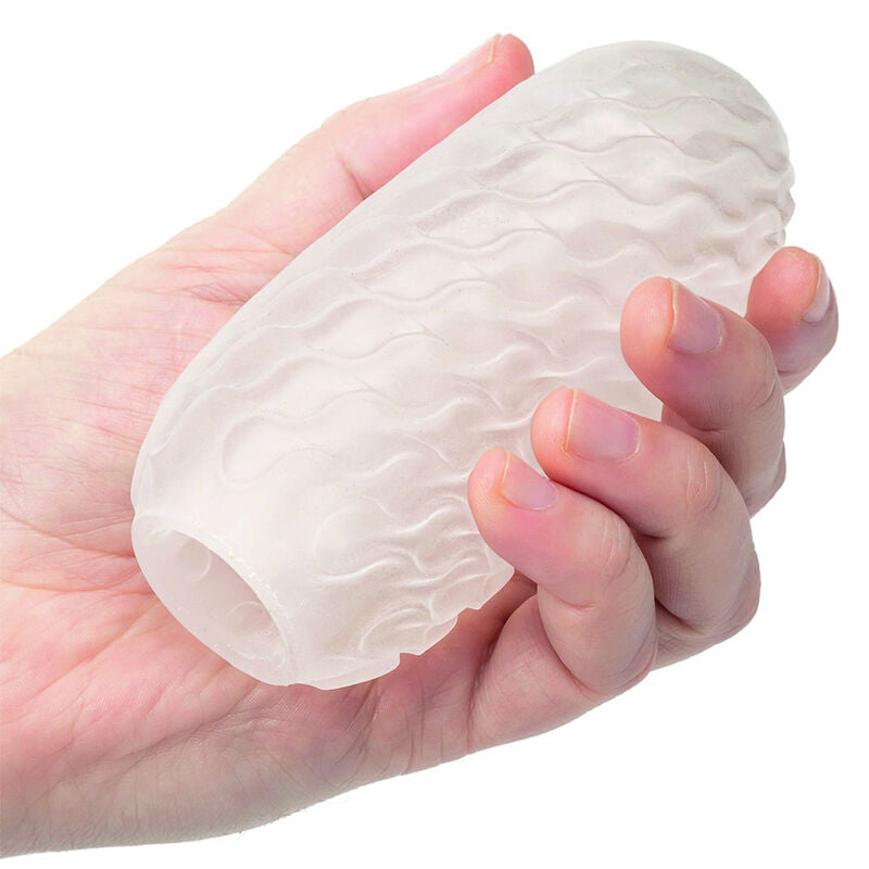 CalExotics Boundless Squishy Ball Stroker Reversibile Giallo – immagine 11