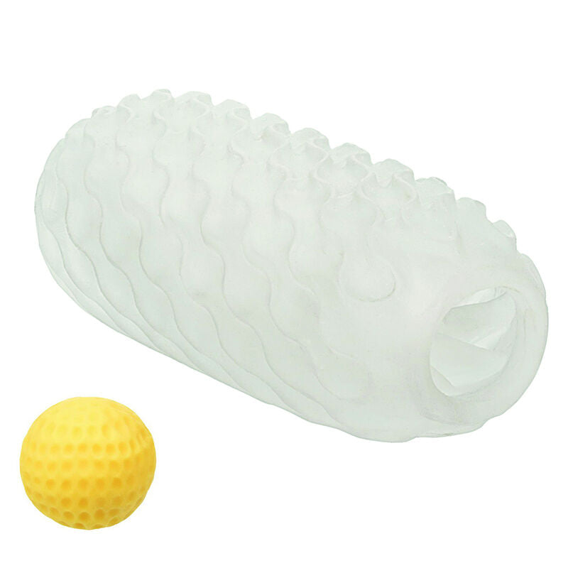 CalExotics Boundless Squishy Ball Stroker Reversibile Grigio – immagine 9