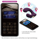 Pretty Love Billy Vibratore di Coppia a C con App Viola – immagine 11