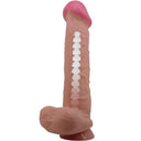 Pretty Love Sliding Skin dildo realistico 26 cm marrone – foto 5