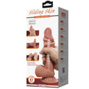 Pretty Love Sliding Skin dildo realistico 21,8 cm marrone – foto 7