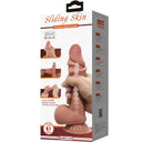 Pretty Love Sliding Skin dildo realistico 19,4 cm marrone – foto 7