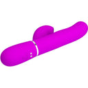 Pretty Love Perlita Vibratore Rabbit 3 in 1 Punto G Viola – immagine 5