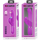 Pretty Love Perlita Vibratore Rabbit 3 in 1 Punto G Viola – immagine 11
