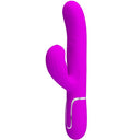 Pretty Love Perlita Vibratore Rabbit 3 in 1 Punto G Viola