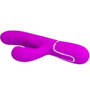 Pretty Love Perlita Vibratore Rabbit 3 in 1 Punto G Viola – immagine 4