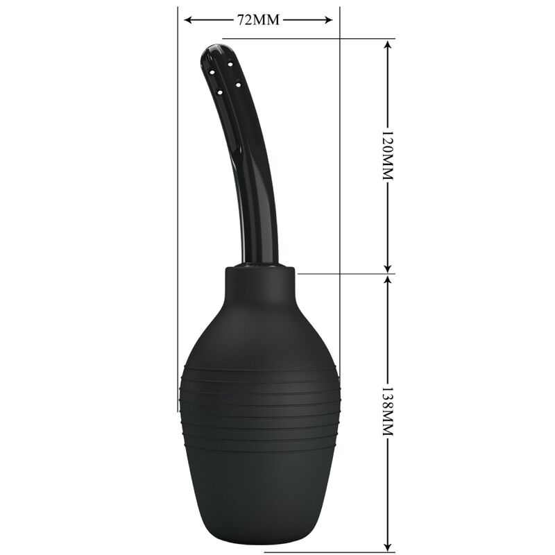 Mr Play Doccia Anale a Pera BLKC Nero – immagine 5