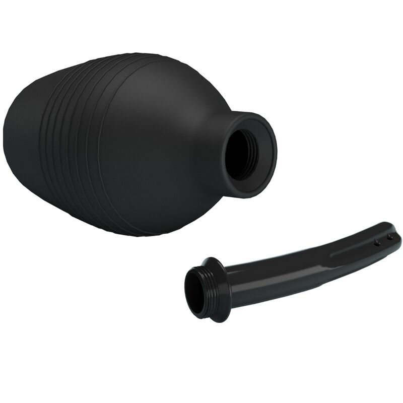 Mr Play Doccia Anale a Pera BLKC Nero – immagine 3