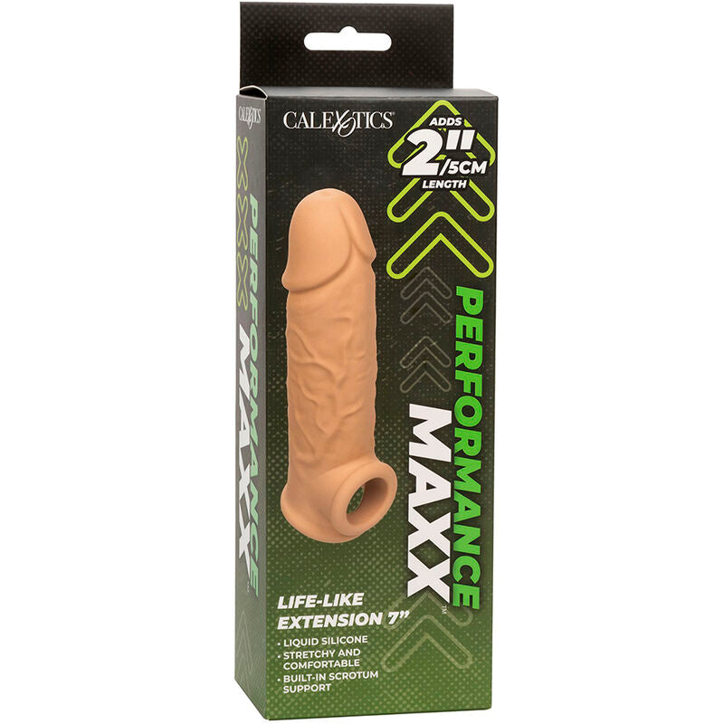 CalExotics Performance Maxx Life-Like Extension 7 Guaina Estensore Pelle Chiara – immagine 12