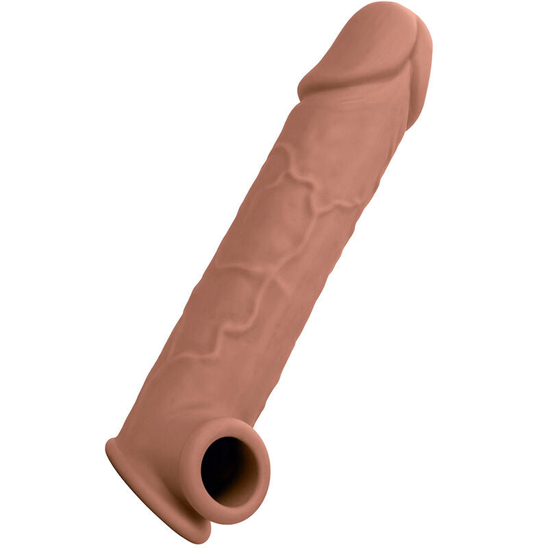 CalExotics Performance Maxx Life-Like Extension 8 Guaina Estensore Pelle Marrone – immagine 5