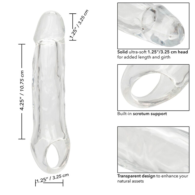 CalExotics Performance Maxx Clear Extension 5,5 Guaina Estensore Trasparente – immagine 8