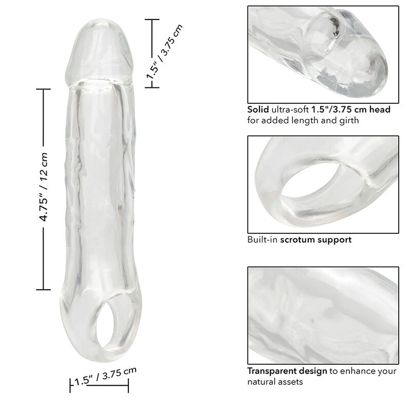 CalExotics Performance Maxx Clear Extension 6,5 Guaina Estensore Trasparente – immagine 8