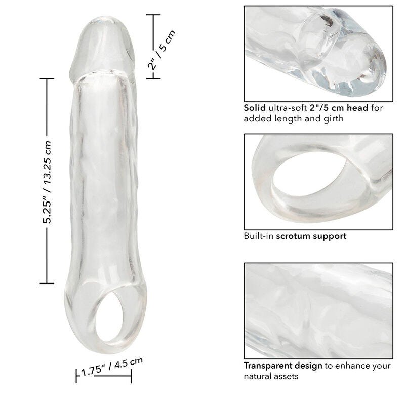 CalExotics Performance Maxx Clear Extension 7,5 Guaina Estensore Trasparente – immagine 8
