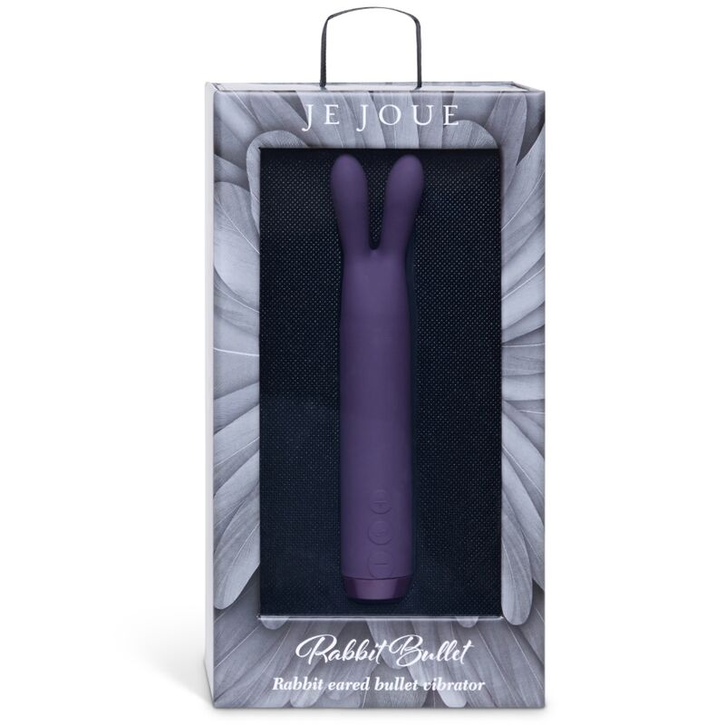 Je Joue Rabbit Bullet Vibratore con Orecchie Flessibili Viola – immagine 5