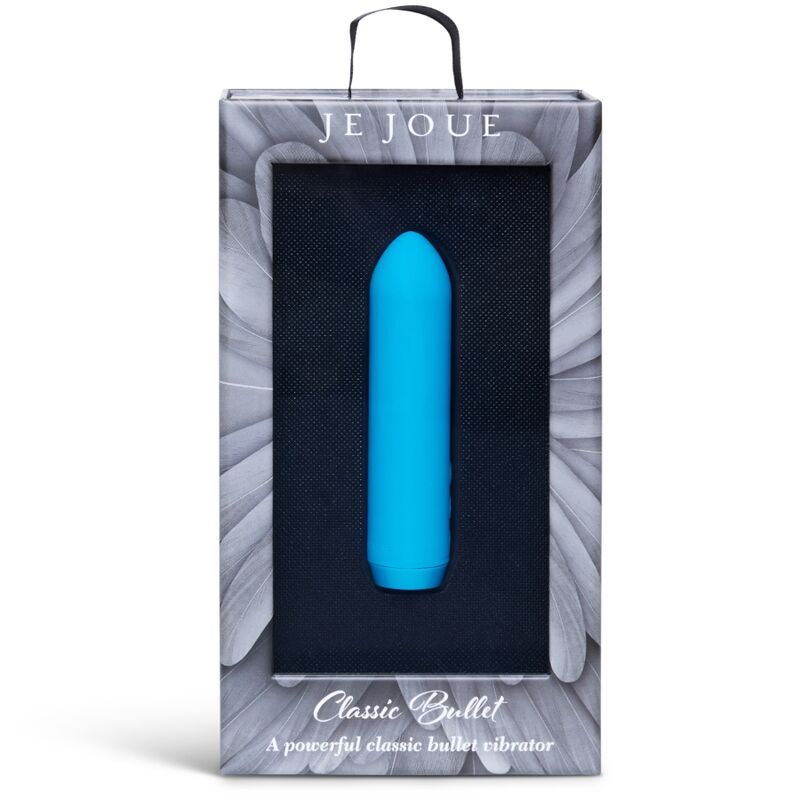 Je Joue Classic Bullet Vibratore con Supporto da Dito Teal – immagine 3