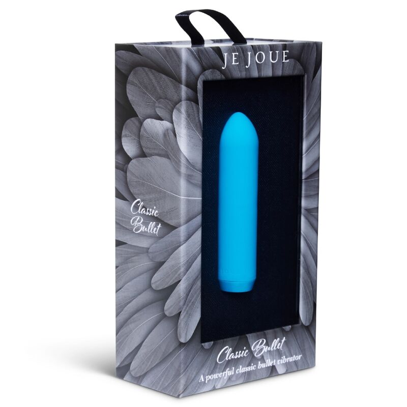 Je Joue Classic Bullet Vibratore con Supporto da Dito Teal – immagine 5