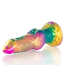 EPIC Iris dildo arcobaleno con testicoli in silicone – foto 6