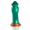 EPIC Python dildo fantasy cobra verde in silicone – foto 6