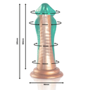 EPIC Python dildo fantasy cobra verde in silicone – foto 3