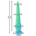EPIC Scylla dildo tentacolo fluorescente in silicone – foto 4