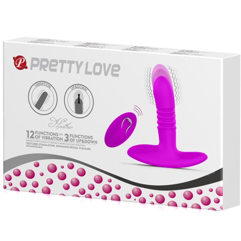 Pretty Love Heather Plug Anale Su e Giù con Ventosa – immagine 10