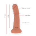 Oninder Bogotá Dildo Vibrante Realistico con App Piccolo 17,5 cm – immagine 2