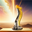 EPIC Drakon dildo fantasy cobra giallo in silicone – foto 2