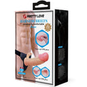 Pretty Love Slip Strap-On Universale con Dildo Mavis 19 cm Naturale – immagine 9