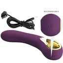 Pretty Love Ethan Vibratore Punto G Flessibile Ricaricabile Viola – immagine 6
