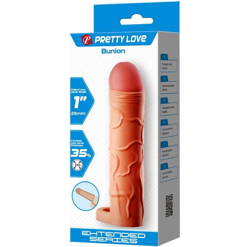 Pretty Love Bunion Guaina Estensore in Silicone Liquido con Anello Testicoli – immagine 6