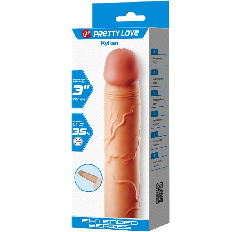 Pretty Love Kylian Guaina Estensore in Silicone Liquido Realistica – immagine 6