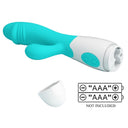 Pretty Love Snappy Vibratore Rabbit Punto G 30 Funzioni Verde Acqua – immagine 8