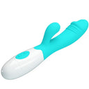 Pretty Love Snappy Vibratore Rabbit Punto G 30 Funzioni Verde Acqua – immagine 4