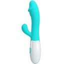 Pretty Love Snappy Vibratore Rabbit Punto G 30 Funzioni Verde Acqua