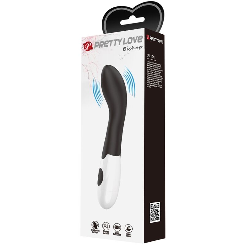 Pretty Love Bishop Vibratore Punto G 30 Modalità Nero – immagine 10
