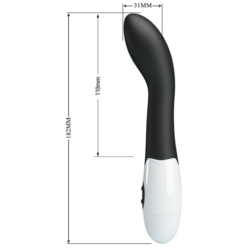Pretty Love Bishop Vibratore Punto G 30 Modalità Nero – immagine 7